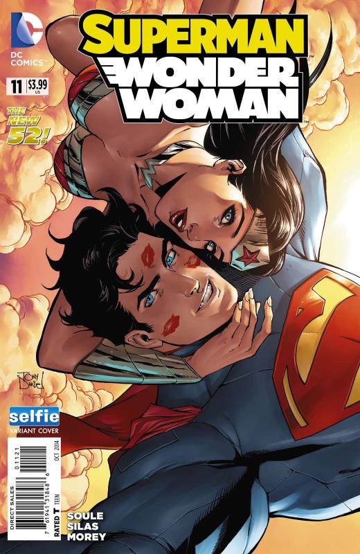 SUPERMAN WONDER WOMAN #11 DCU SELFIE VARIANT ED (DOOMED)
