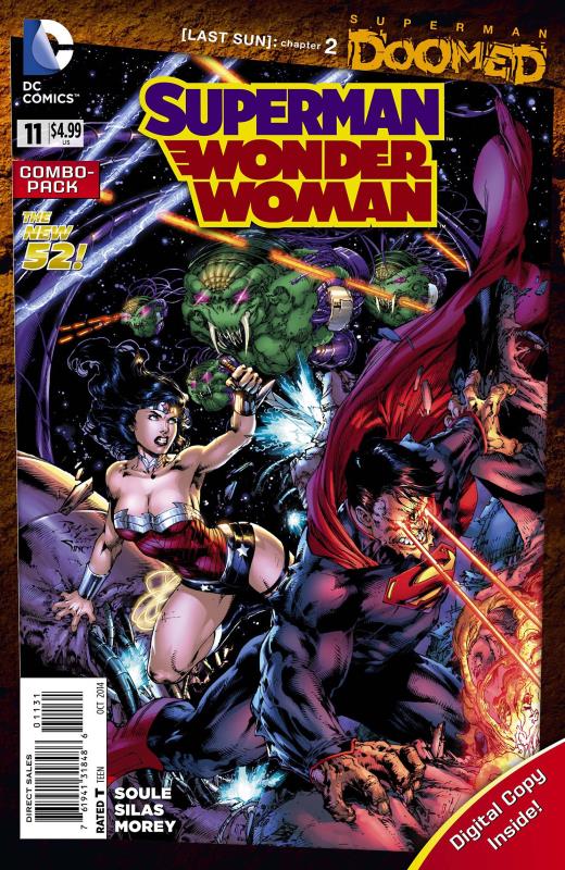 SUPERMAN WONDER WOMAN #11 COMBO PACK (DOOMED)