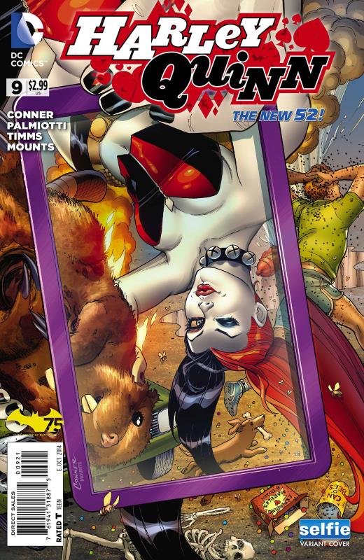 HARLEY QUINN #9 DCU SELFIE VARIANT ED