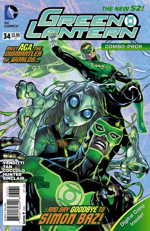 GREEN LANTERN #34 COMBO PACK