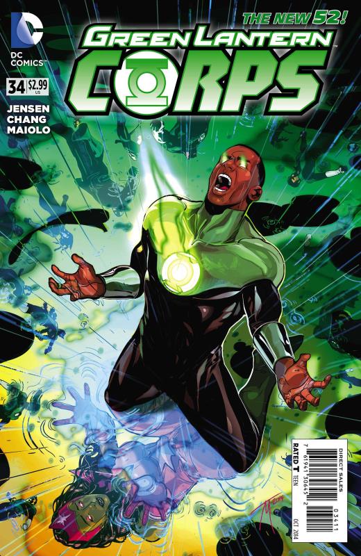 GREEN LANTERN CORPS #34