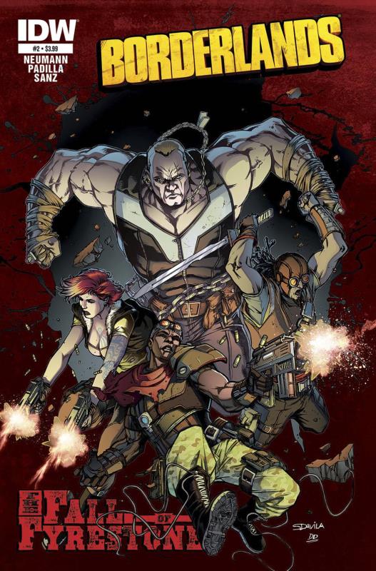 BORDERLANDS FALL OF FYRESTONE #2 SUBSCRIPTION VARIANT