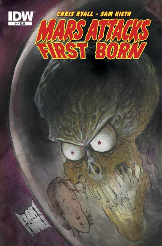 MARS ATTACKS FIRST BORN #4 (OF 4)