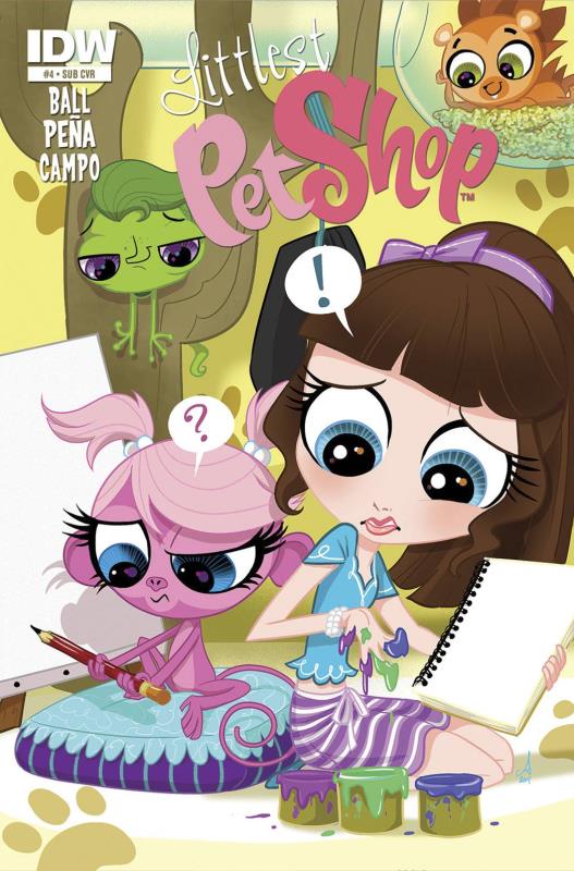 LITTLEST PET SHOP #4 (OF 5) SUBSCRIPTION VARIANT