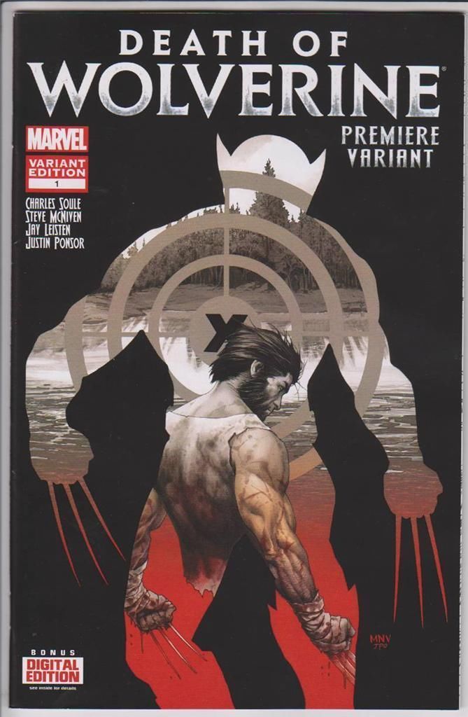 DEATH OF WOLVERINE #1 PREMIERE EDITION VF/NM- Condition