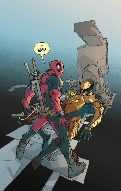DEATH OF WOLVERINE #1 DEADPOOL PARTY VARIANT