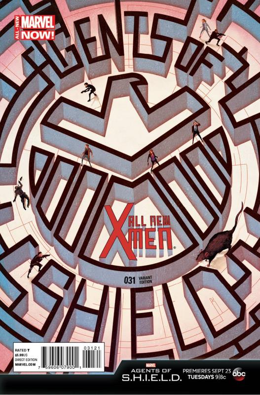 ALL NEW X-MEN #31 1:10 DEL MUNDO AOS VARIANT