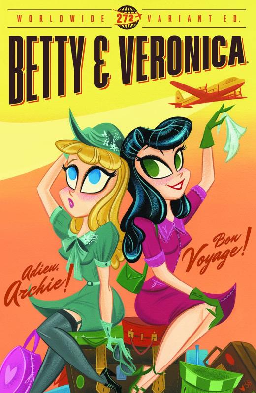 BETTY & VERONICA #272 VINTAGE PIN UP VARIANT CVR (RES)