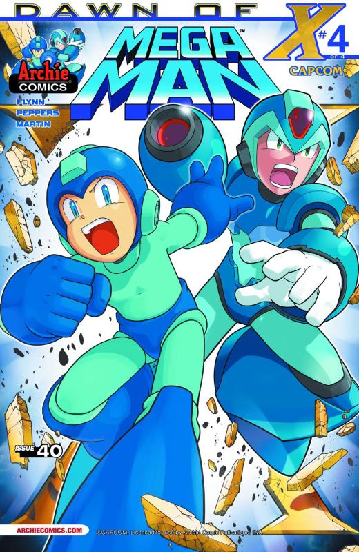 MEGA MAN #40 REG CVR (NOTE PRICE)