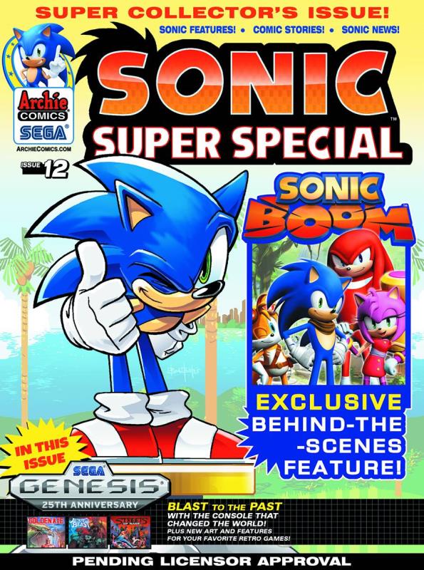 SONIC SUPER SPECIAL MAGAZINE #12 (RES)