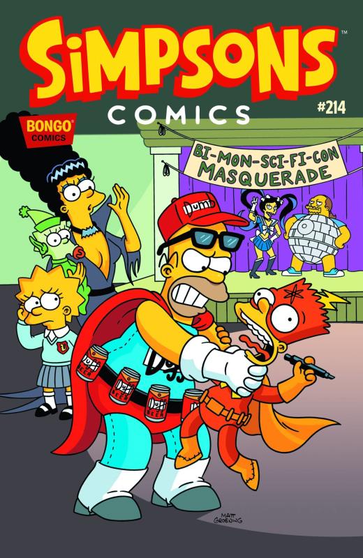 SIMPSONS COMICS #214