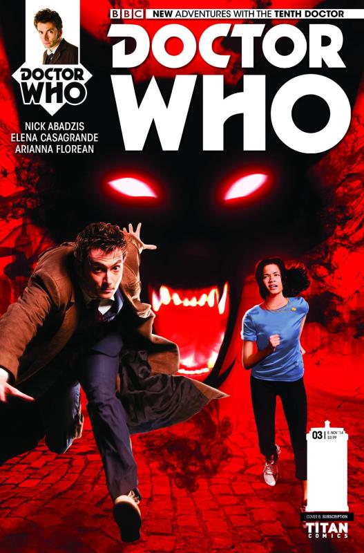 DOCTOR WHO 10TH #3 SUBSCRIPTION PHOTO