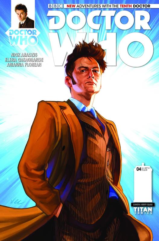 DOCTOR WHO 10TH #4 REG GLASS