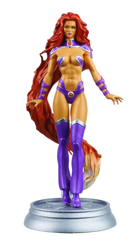 DC SUPERHERO CHESS FIG COLL MAG #66 STARFIRE BLACK PAWN