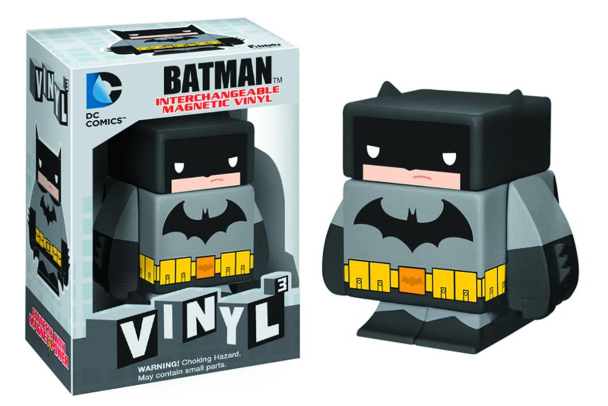 DC CUBED BATMAN VINYL FIG