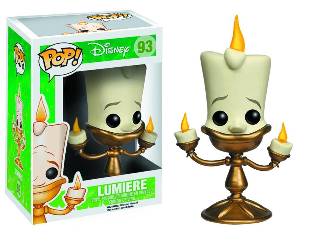 POP BEAUTY AND BEAST LUMIERE VINYL FIGURE