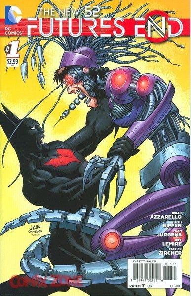 NEW 52 FUTURES END #1 1:50 VARIANT ED