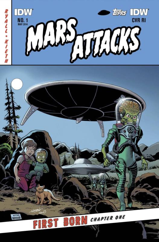 MARS ATTACKS FIRST BORN #1 (OF 4) SUBSCRIPTION VARIANT