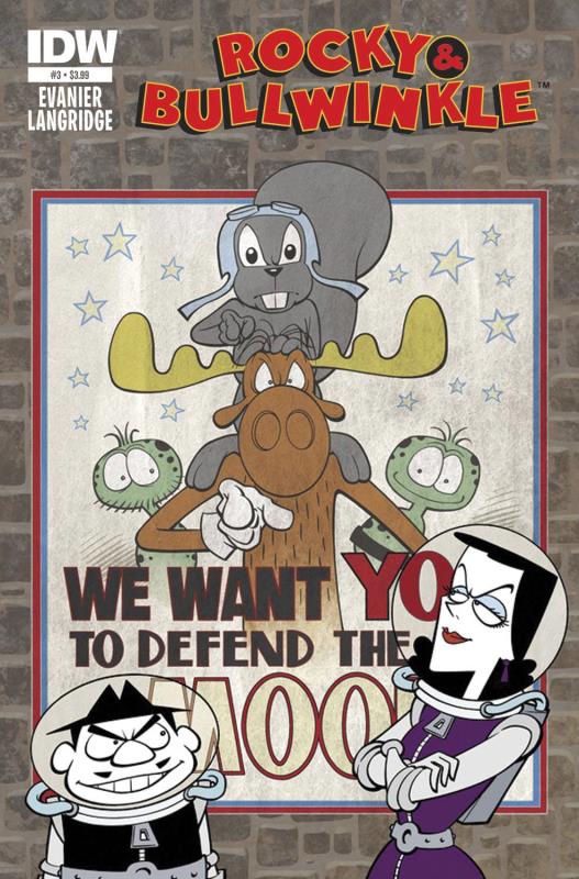 ROCKY & BULLWINKLE #3 (OF 4) SUBSCRIPTION VARIANT