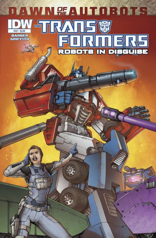 TRANSFORMERS ROBOTS IN DISGUISE #29 SUBSCRIPTION VARIANT