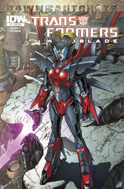 TRANSFORMERS WINDBLADE #2 (OF 4) SUBSCRIPTION VARIANT