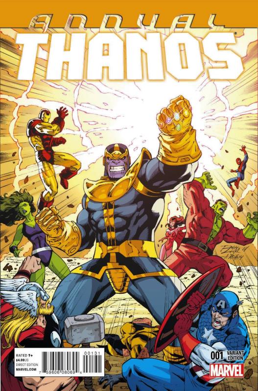 THANOS ANNUAL #1 LIM VARIANT