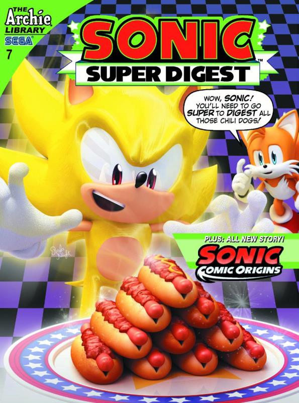 SONIC SUPER SIZED DIGEST #7