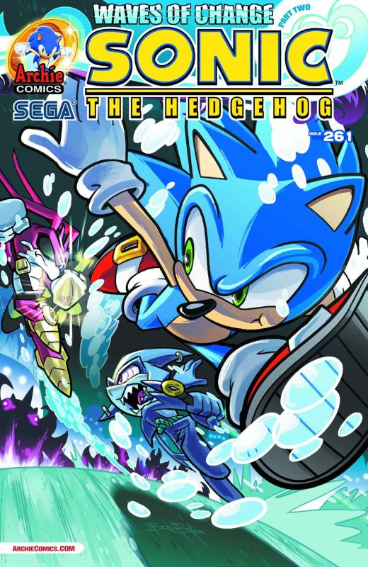 SONIC THE HEDGEHOG #261 REG CVR