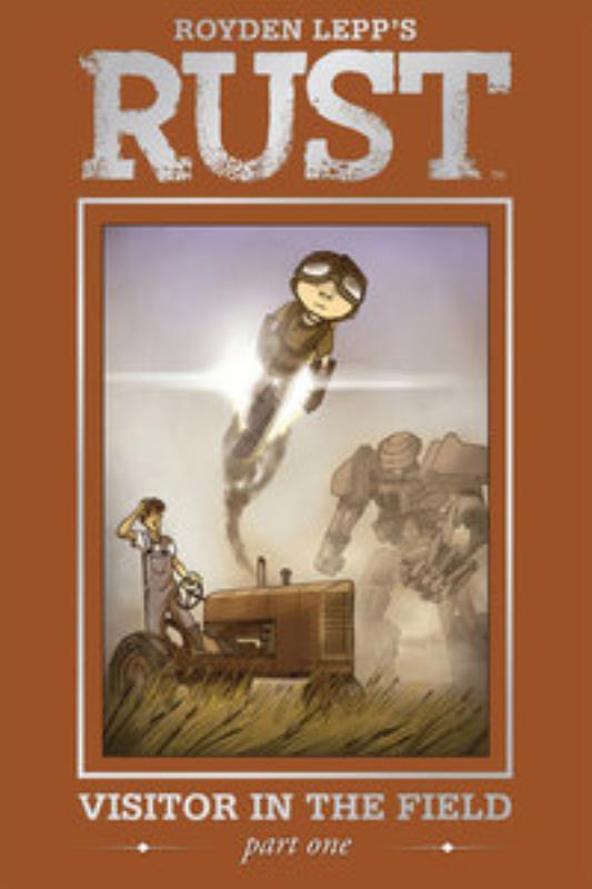 RUST HARDCOVER 01 VISITOR IN FIELD