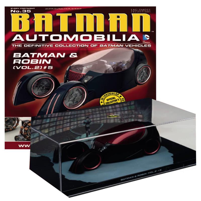 DC BATMAN AUTO FIG MAG #35 BATMAN & ROBIN VOL 2 #5