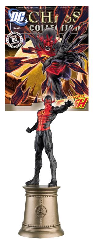 DC SUPERHERO CHESS FIG COLL MAG #60 REVERSE FLASH BLACK BISHOP