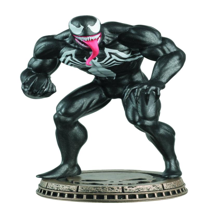 MARVEL CHESS FIG COLL MAG #9 VENOM BLACK PAWN