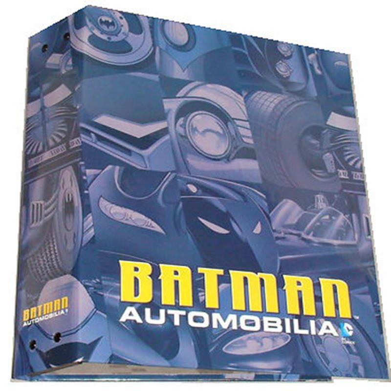 DC BATMAN AUTOMOBILIA FIG COLL MAG BINDER