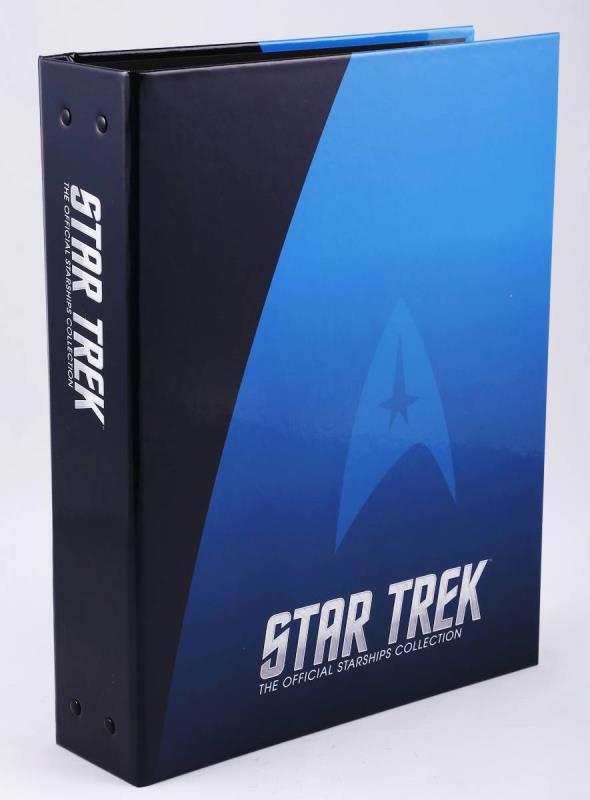 STAR TREK STARSHIPS FIG COLL MAG BINDER