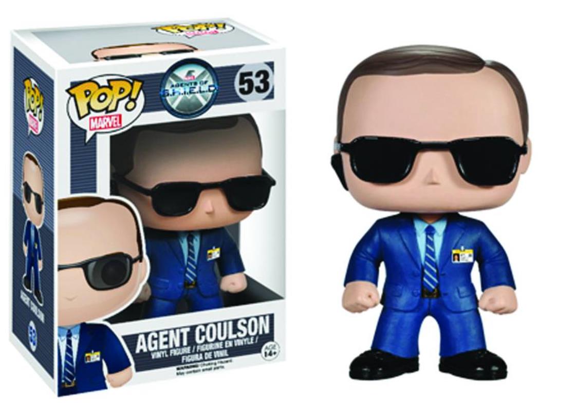 POP MARVEL SHIELD AGENT COULSON VINYL FIGURE