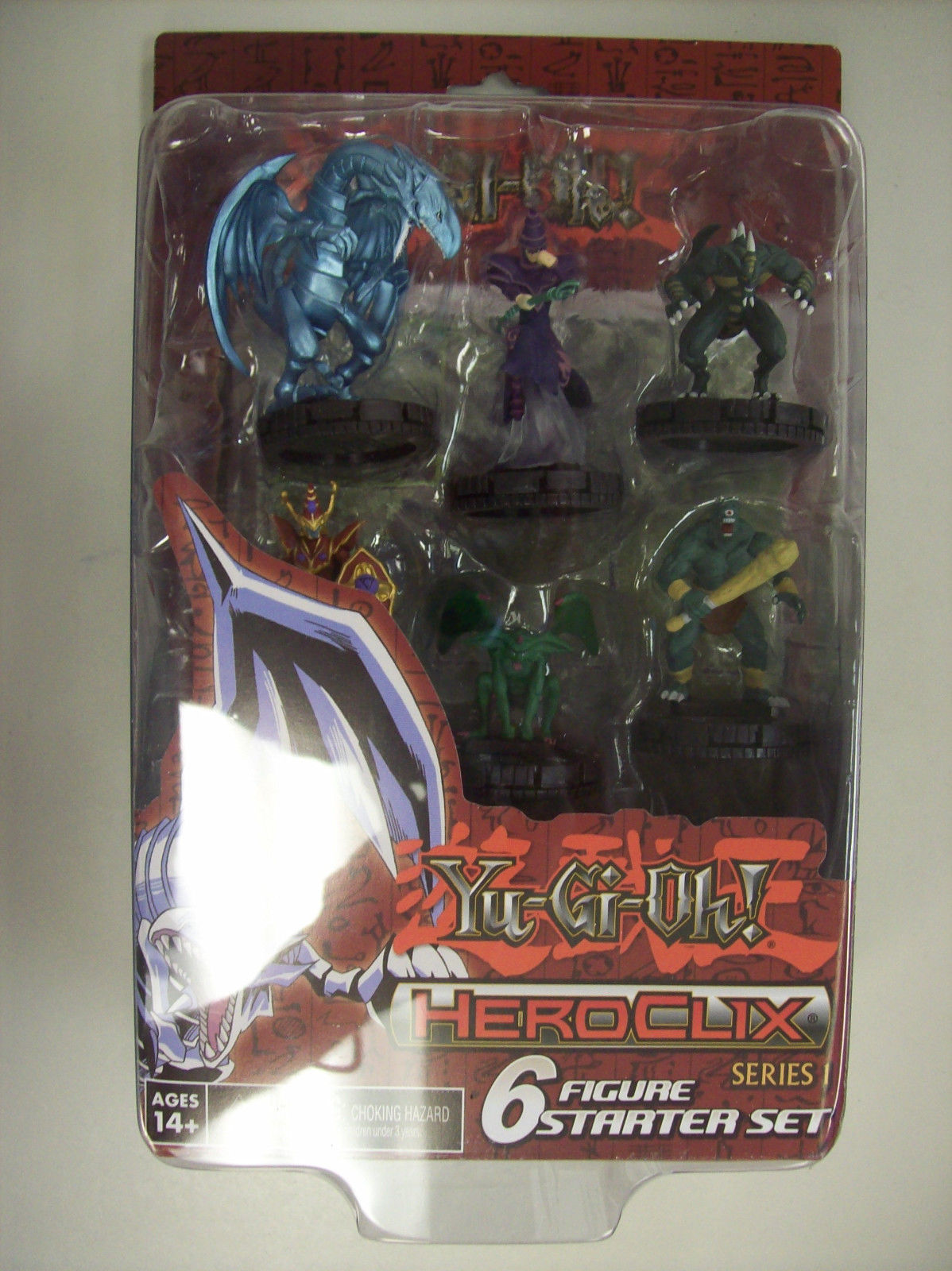 YU GI OH HEROCLIX STARTER SET 6 PACK