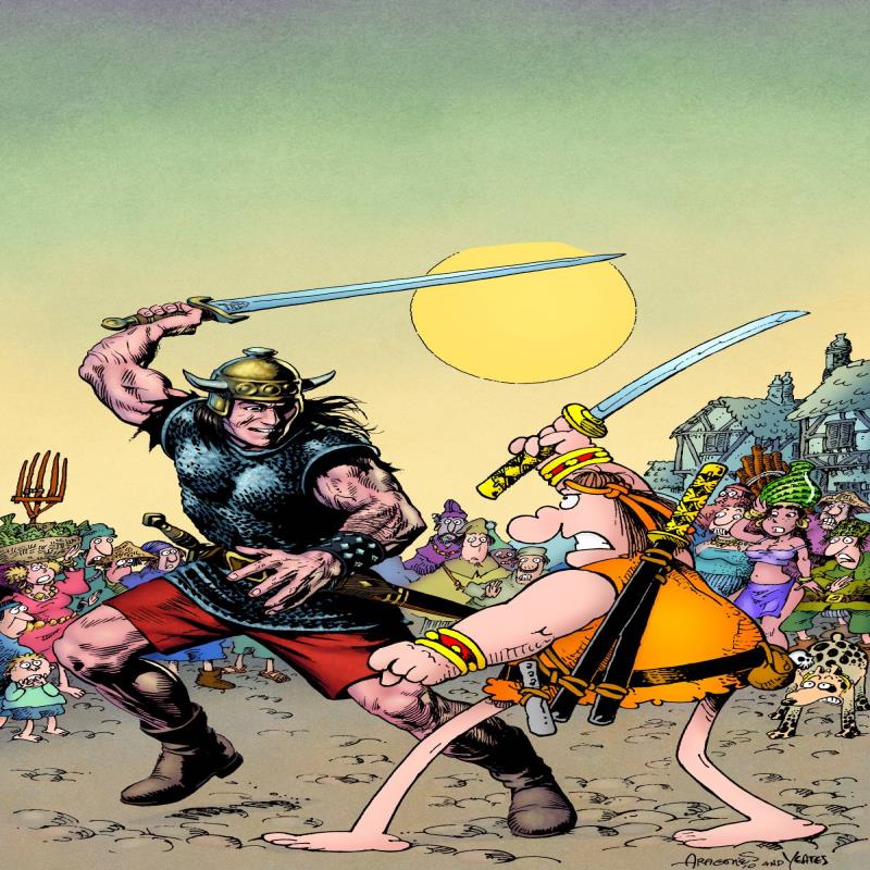 GROO VS CONAN #1 (OF 4) (RES)