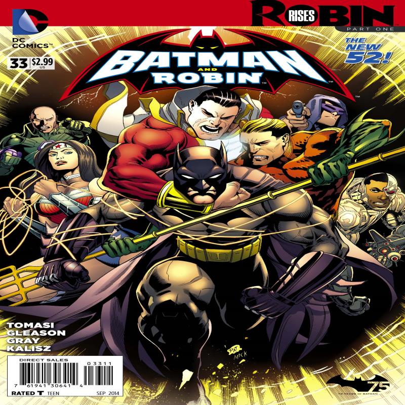 BATMAN AND ROBIN #33 (ROBIN RISES)