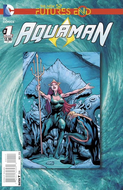 AQUAMAN FUTURES END #1 3-D Edition