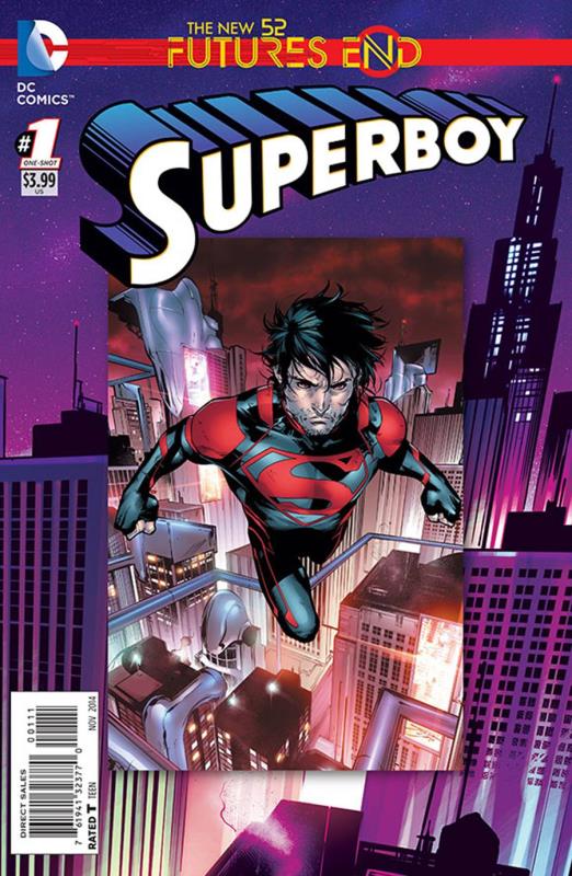 SUPERBOY FUTURES END #1 3-D Cover