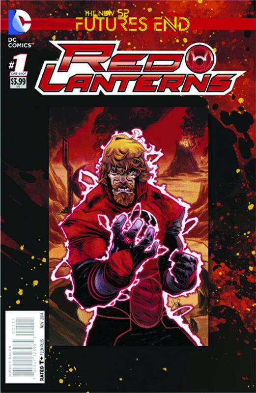 RED LANTERNS FUTURES END #1 3D COVER