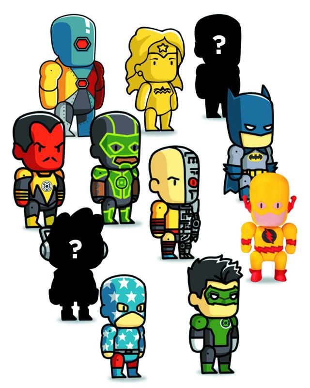 SCRIBBLENAUTS UNMASKED BMB MINI FIGURES SER 3 (RES)