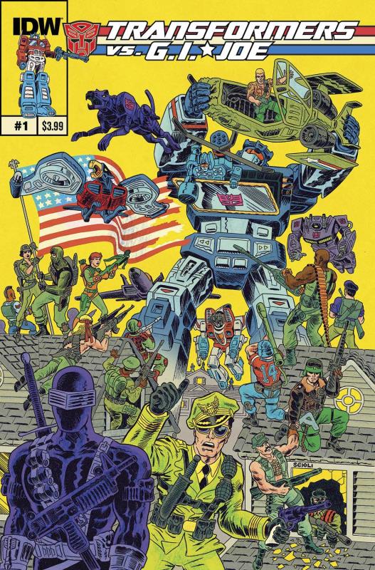 TRANSFORMERS VS GI JOE #1