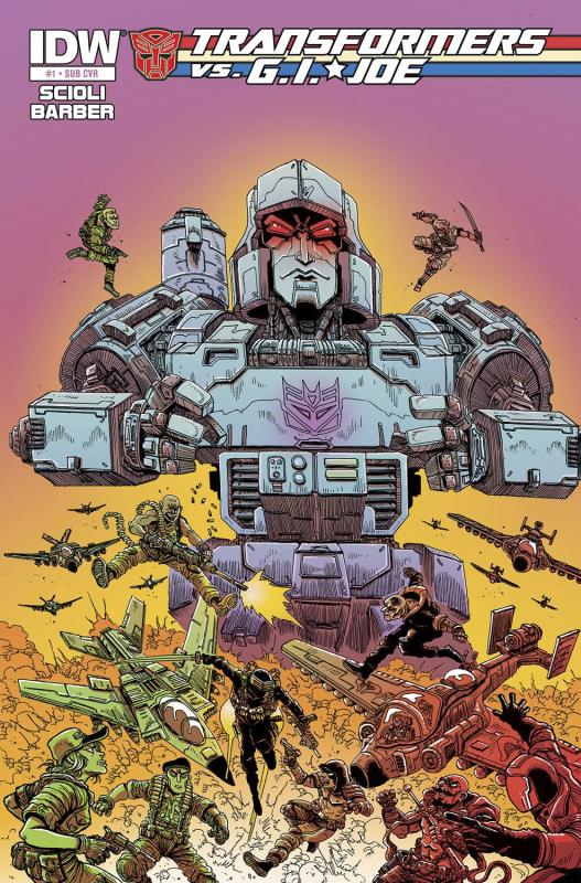 TRANSFORMERS VS GI JOE #1 SUBSCRIPTION VARIANT