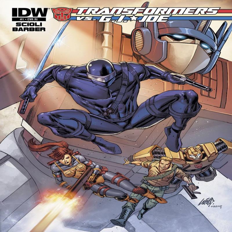 TRANSFORMERS VS GI JOE #1 1:10 COPY VARIANT