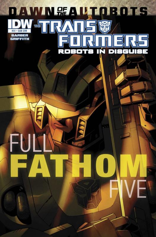 TRANSFORMERS ROBOTS IN DISGUISE #31 SUBSCRIPTION VARIANT