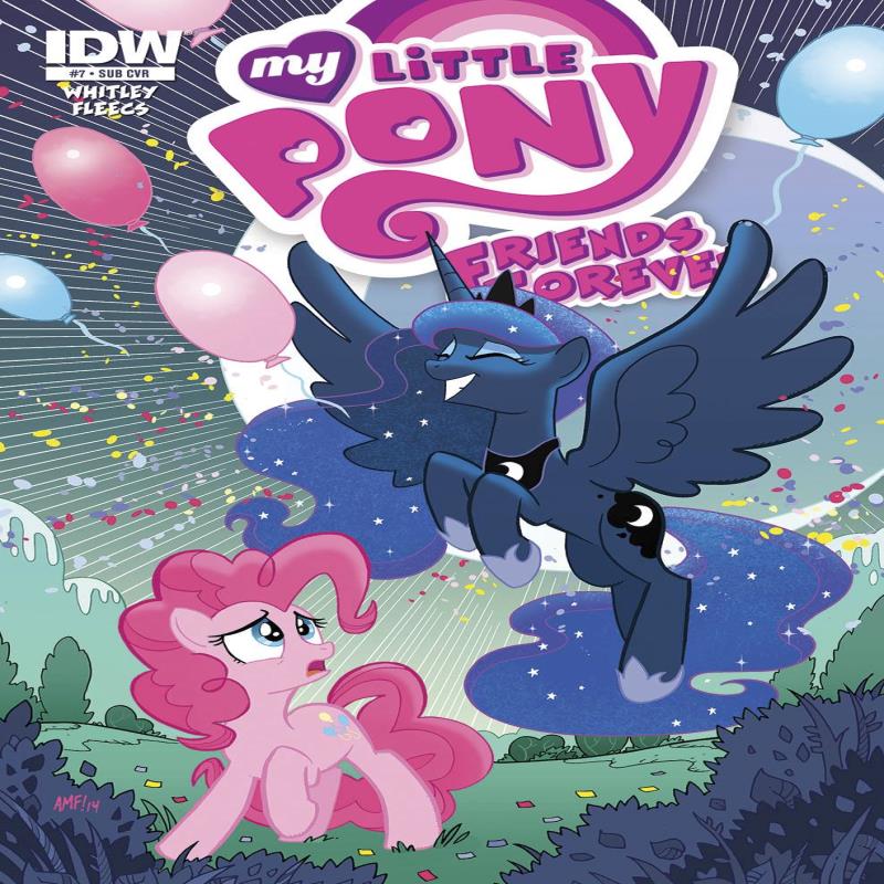 MY LITTLE PONY FRIENDS FOREVER #7 SUBSCRIPTION VARIANT