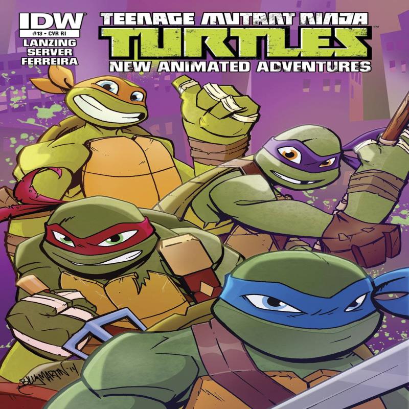 TMNT NEW ANIMATED ADVENTURES #13