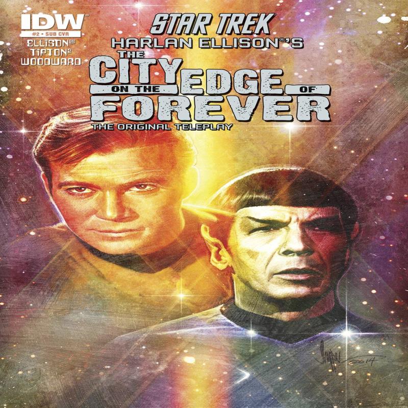 STAR TREK CITY O/T EDGE OF FOREVER #2 (OF 5) SUBSCRIPTION VARIANT