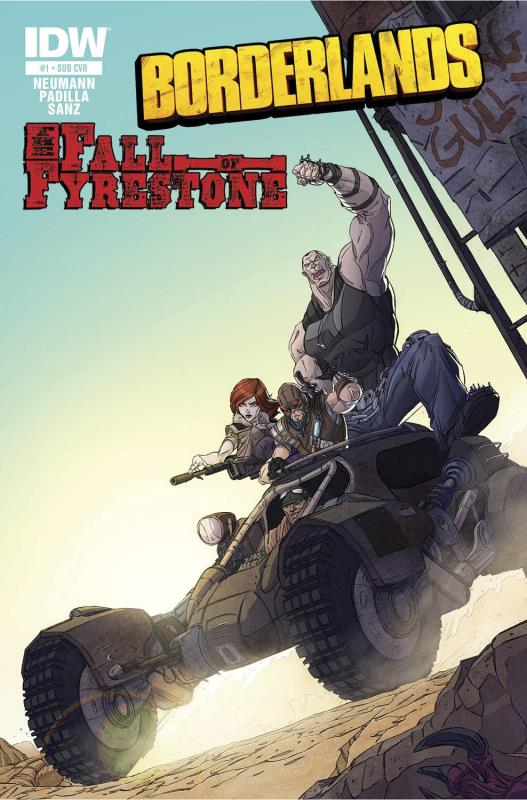 BORDERLANDS FALL OF FYRESTONE #1 SUBSCRIPTION VARIANT